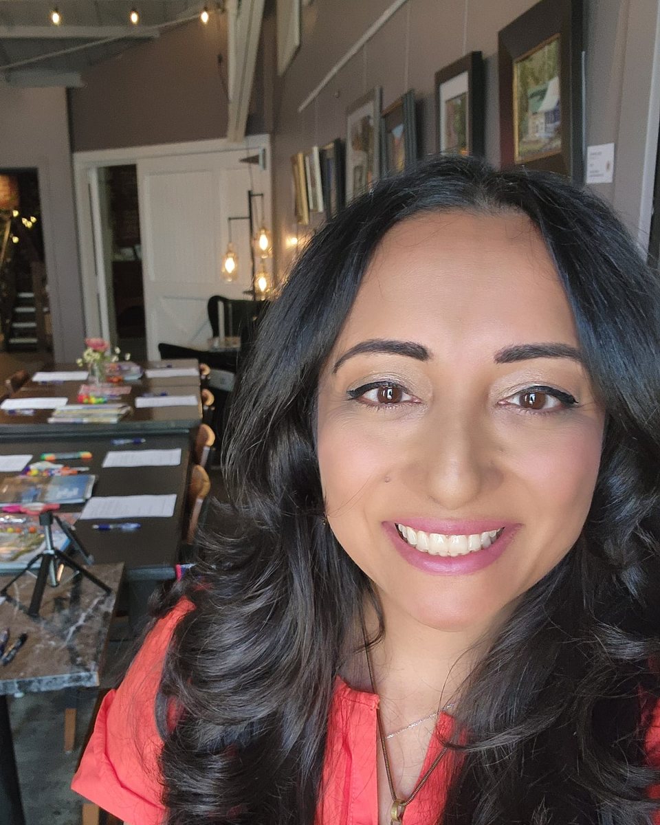 Nadia Quraishi at a workshop venue